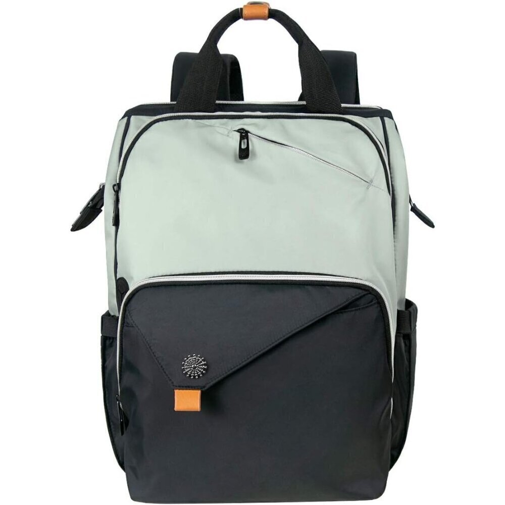 Hap Tim Laptop Backpack Green Black Travel Nurse and teachers Carry on (7651-GB)
